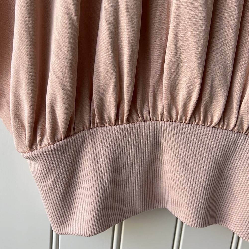 BCBGMAXAZRIA Pink Wrap Top Size Medium - Picture 11 of 12